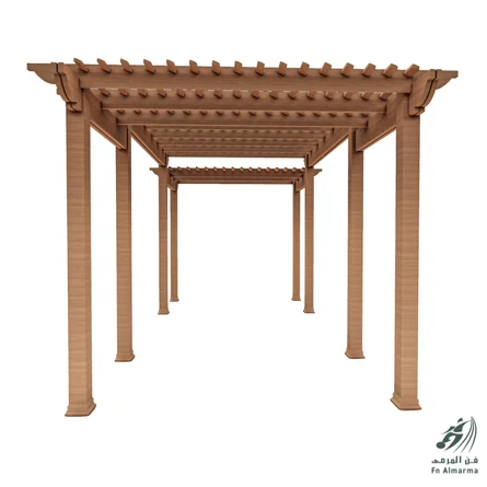 برجولات خشب صورة 8